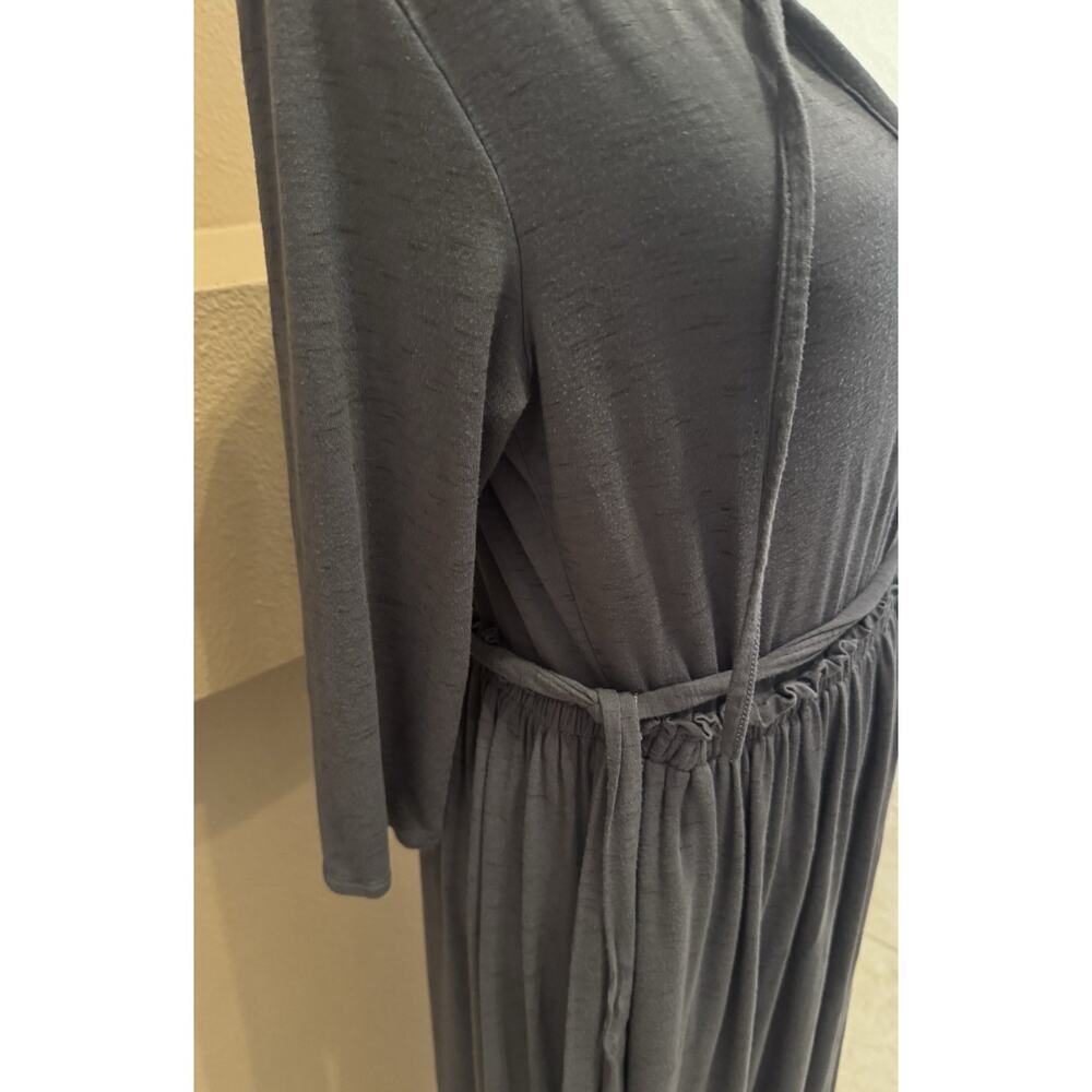 Matilda Jane Size S Choose Your Own Path Go West Maxi Dress Women Space Dye Gray - Picture 4 of 8